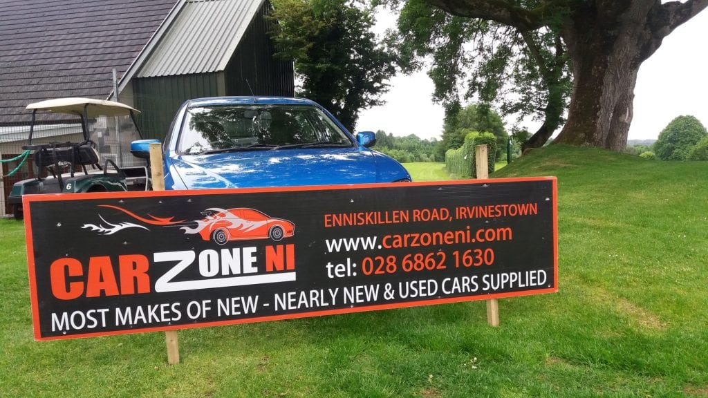 CarZone NI, Irvinestown - Car for a 'hole in one'