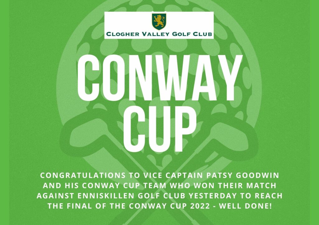 Congratulations Conway Cup Team on Semi-final victory