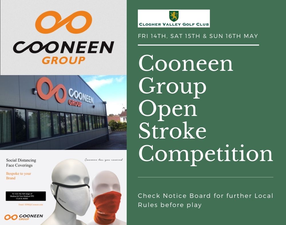 Cooneen Group Open Stroke - 14th, 15th & 16th May 2021