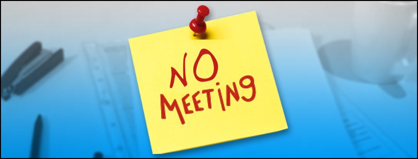 12 October Golf Meeting Cancelled