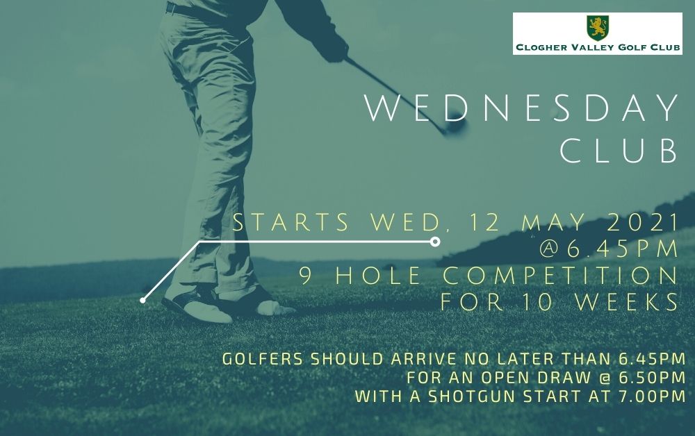 Wednesday Club | Starts Wed 12 May 2021 @ 6.45pm